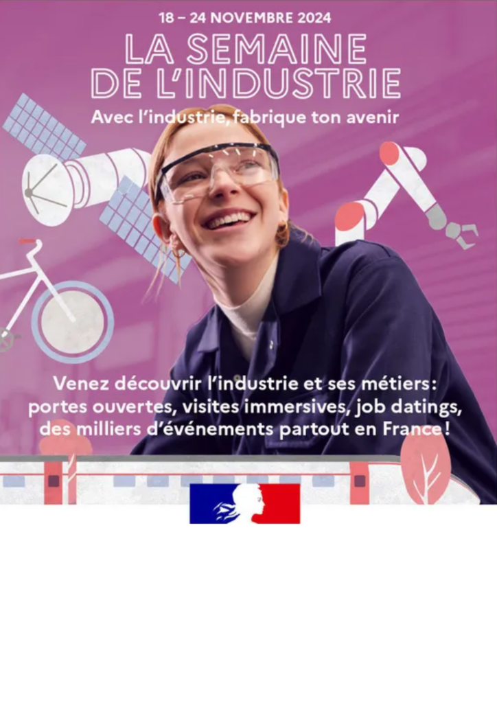 affiche semaine industrie